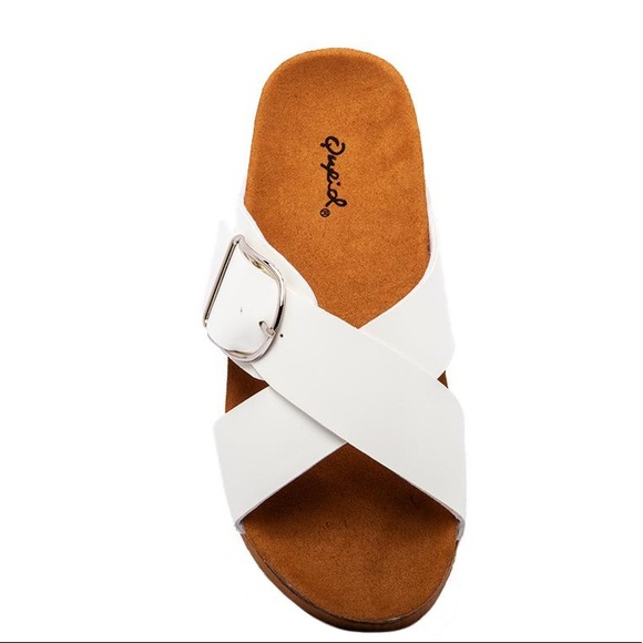 New Qupid Strappy Sandals - Picture 1 of 3